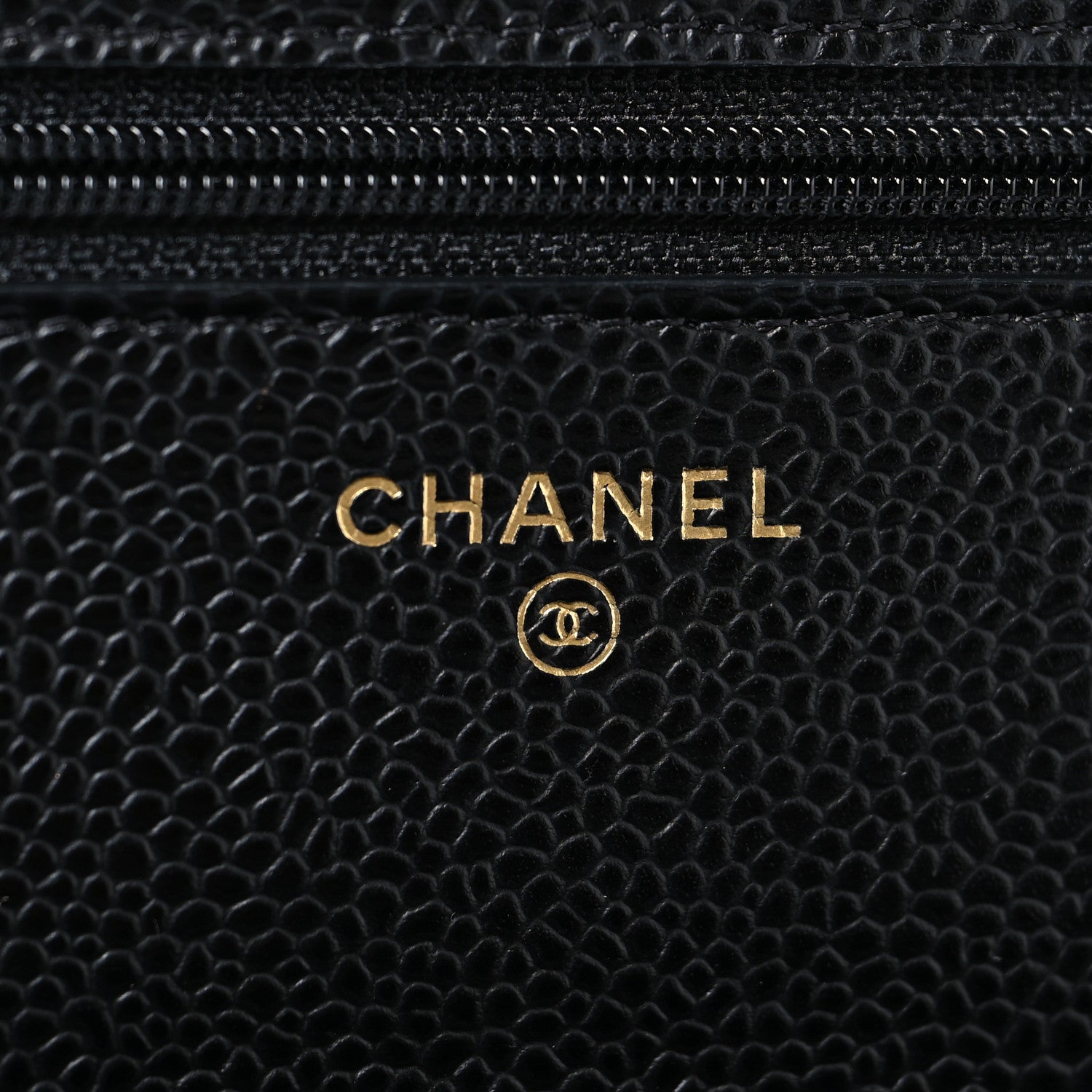 Chanel Caviar Quilted Wallet On Chain WOC Black 6 of 12