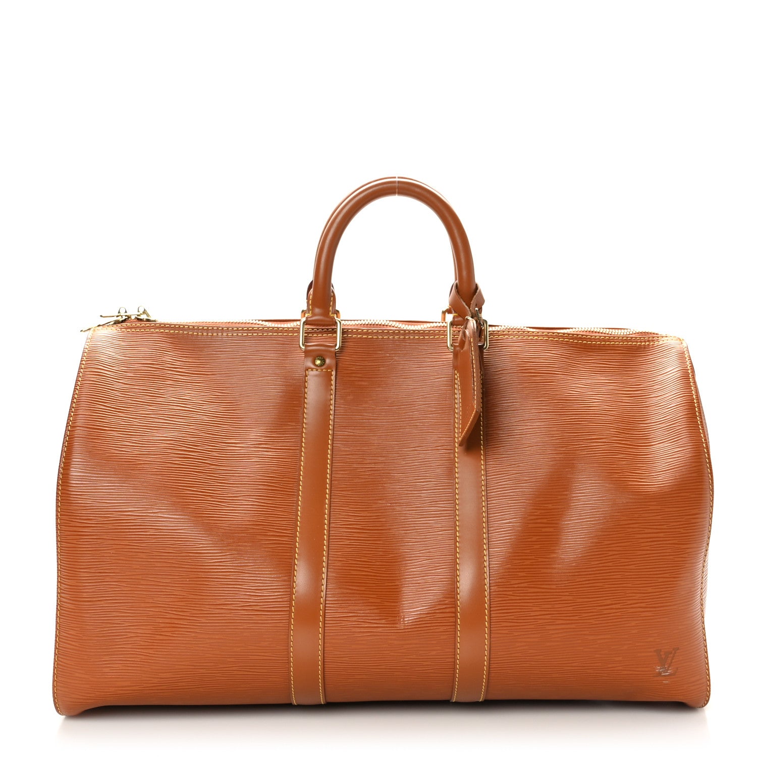 Louis Vuitton Epi Keepall 45 Cipango 1 of 10