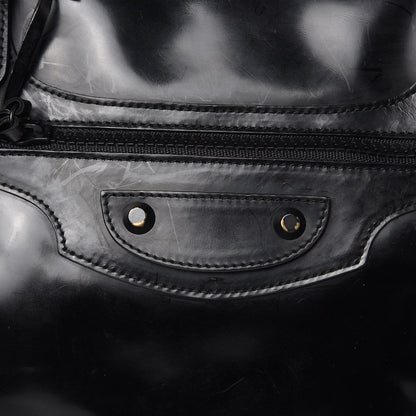 Balenciaga Glazed Calfskin Classic Hardware City Black 16 of 17