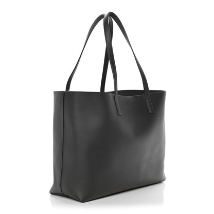 Saint Laurent Calfskin Large Shopping Tote Storm 2 of 9