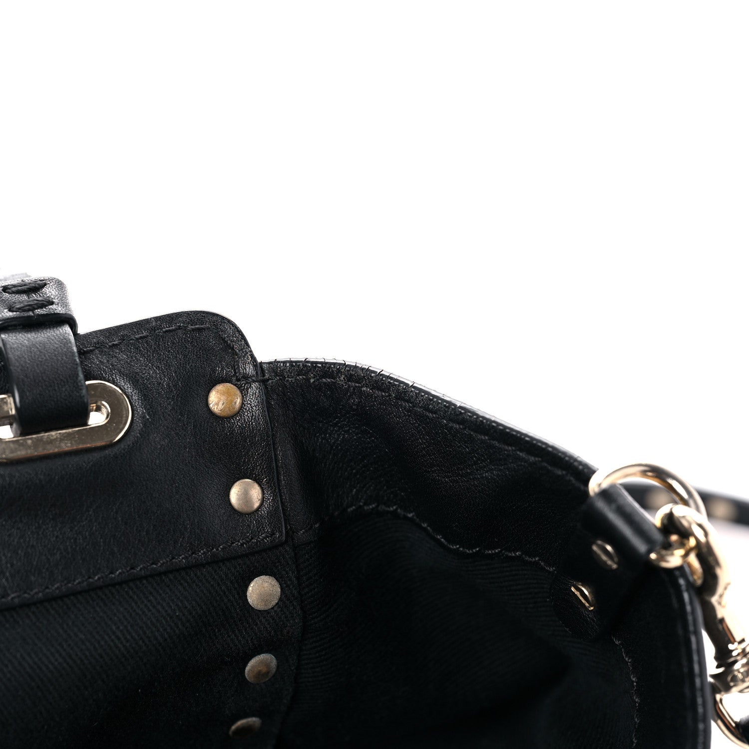 Valentino Garavani Vitello Mini Rockstud Tote Black 21 of 29