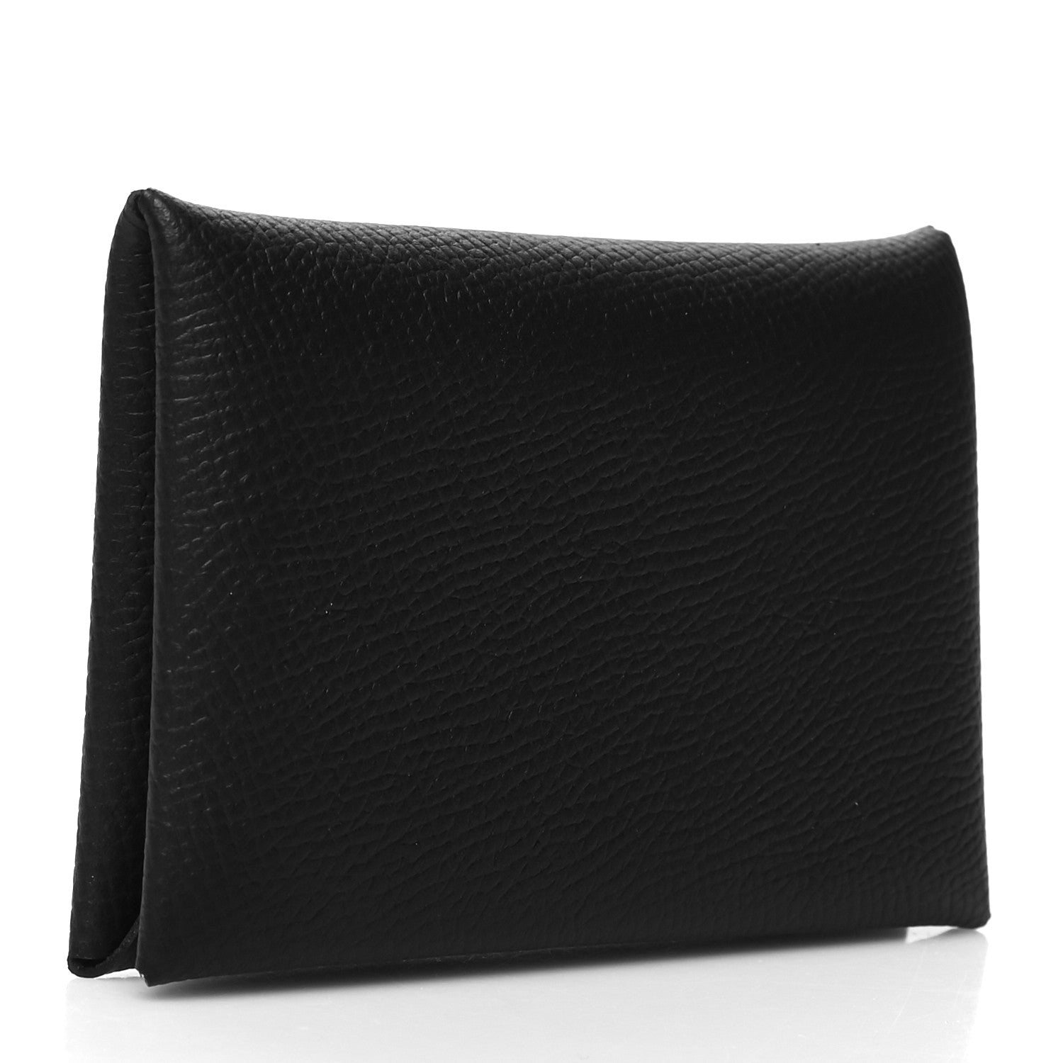 Hermes Epsom Calvi Card Case Black 3 of 13
