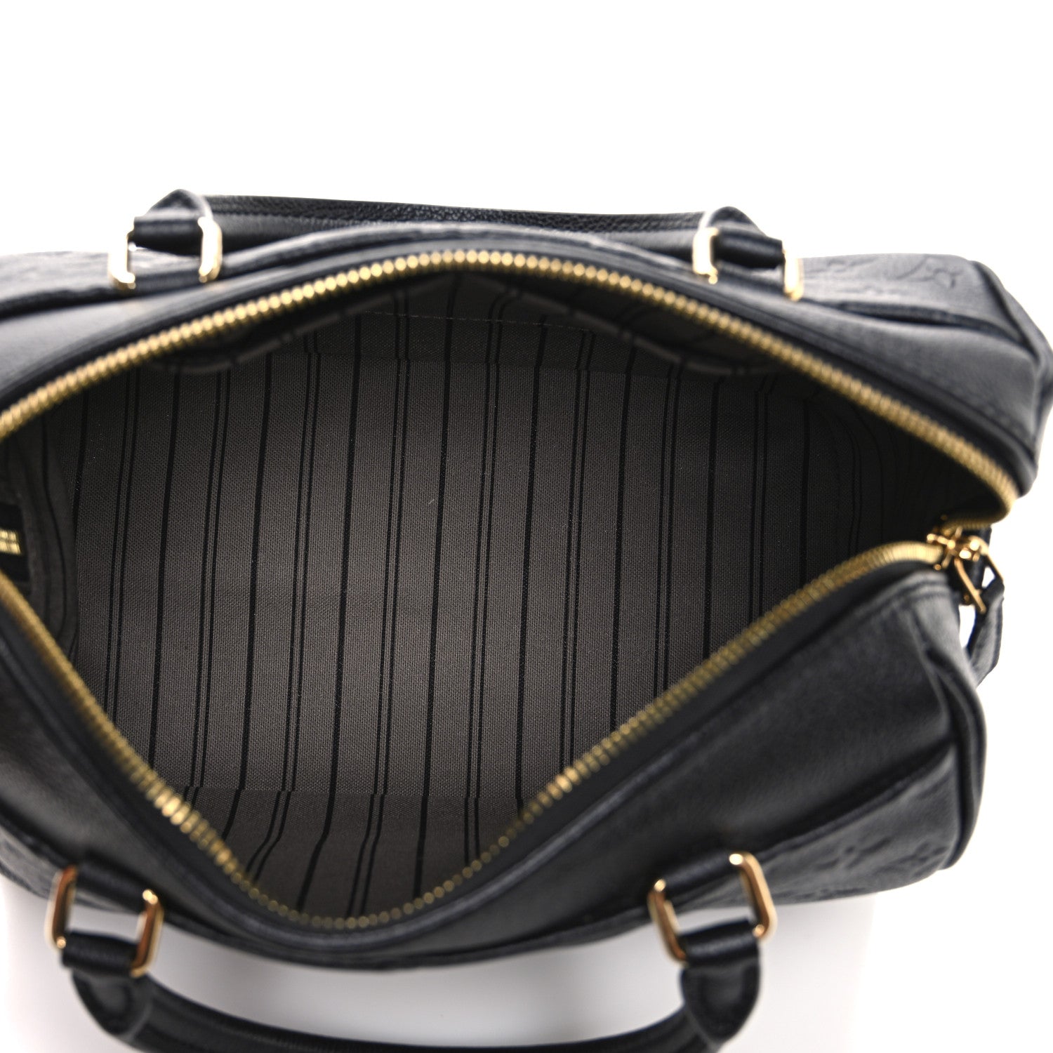 Louis Vuitton Empreinte Speedy Bandouliere 25 NM Black 5 of 9