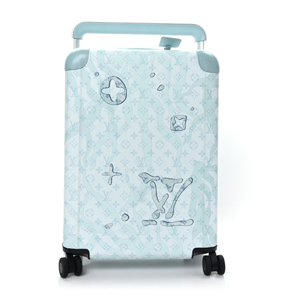 Louis Vuitton Monogram Waterdrops Horizon 55 Crystal Blue 1 of 8