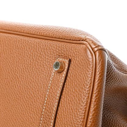 Hermes Togo Birkin 35 Gold 9 of 42