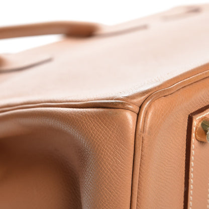 Hermes Courchevel Birkin 35 Naturelle 34 of 35