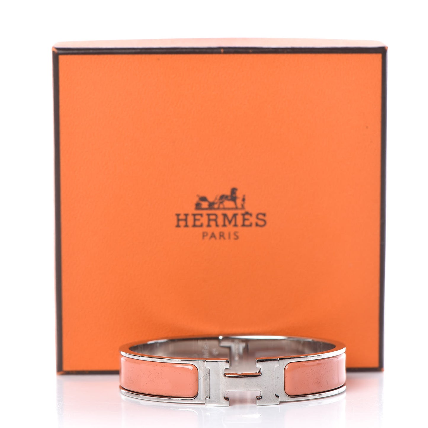 Enamel Narrow Clic Clac H Bracelet PM Mango