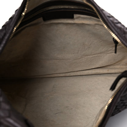 Bottega Veneta Nappa Intrecciato Large Veneta Hobo Ebano 5 of 14