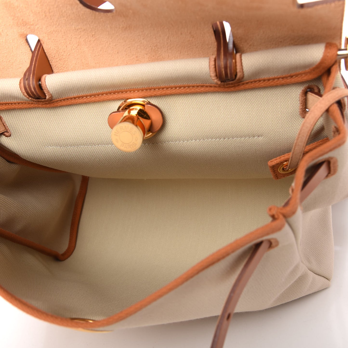 Vache Hunter Toile Herbag Zip 31 PM Trench Gold