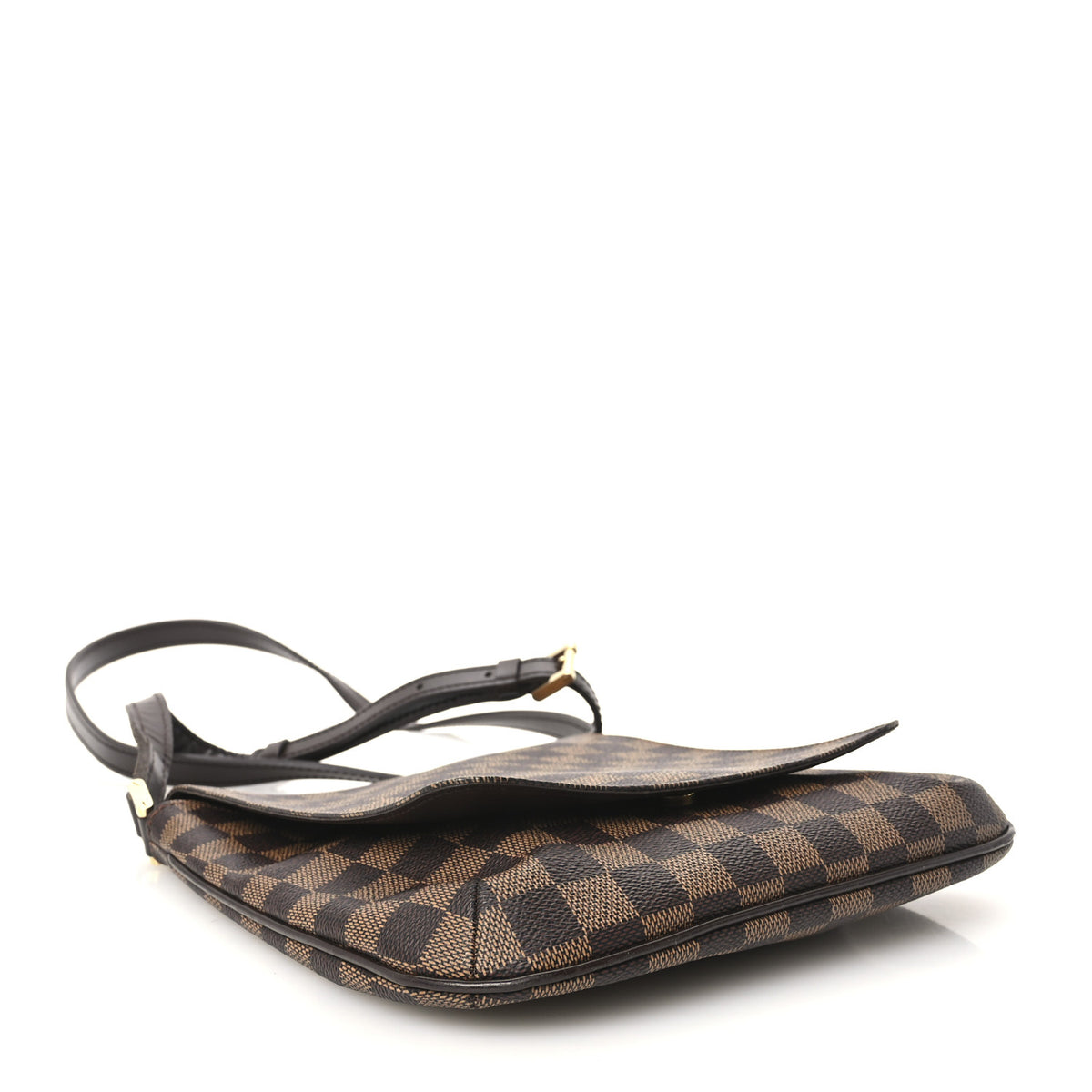 Damier Ebene Musette Salsa Long Strap