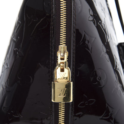 Louis Vuitton Vernis Alma GM Amarante 12 of 16