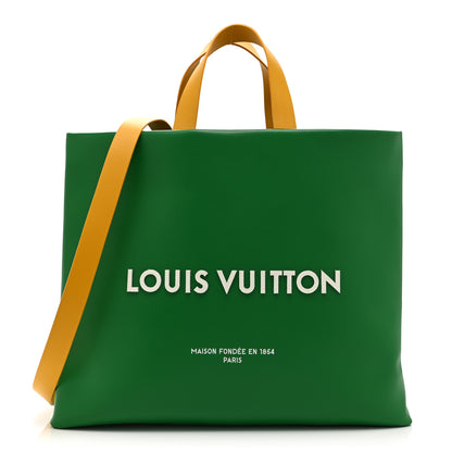 Louis Vuitton Cowhide Shopper Bag MM Autres Cuirs 1 of 9