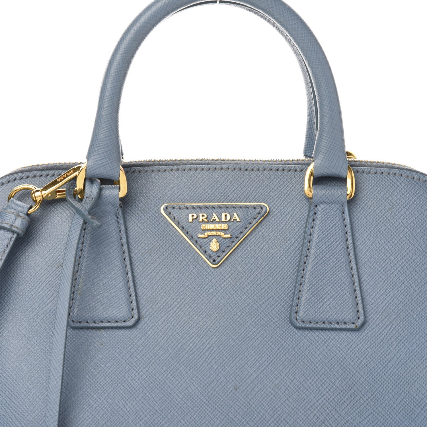 Prada Saffiano Lux Small Promenade Tote Astrale 13 of 13