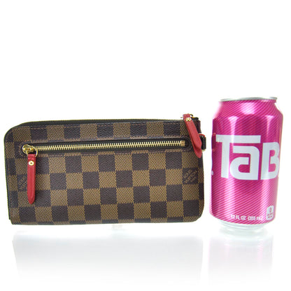 Louis Vuitton Damier Ebene Complice Trunks and Bags Wallet Red 2 of 12