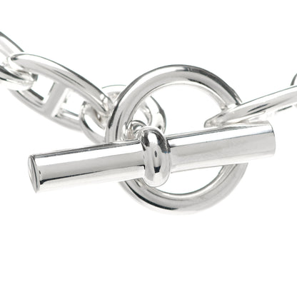 Hermes Sterling Silver GM Chaine D'Ancre Necklace 4 of 6