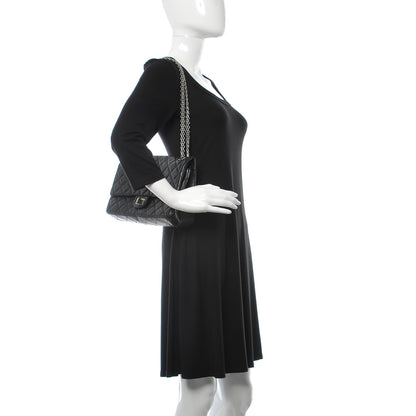 Chanel Aged Calfskin Quilted 2.55 Reissue 226 Flap Black 2 of 12