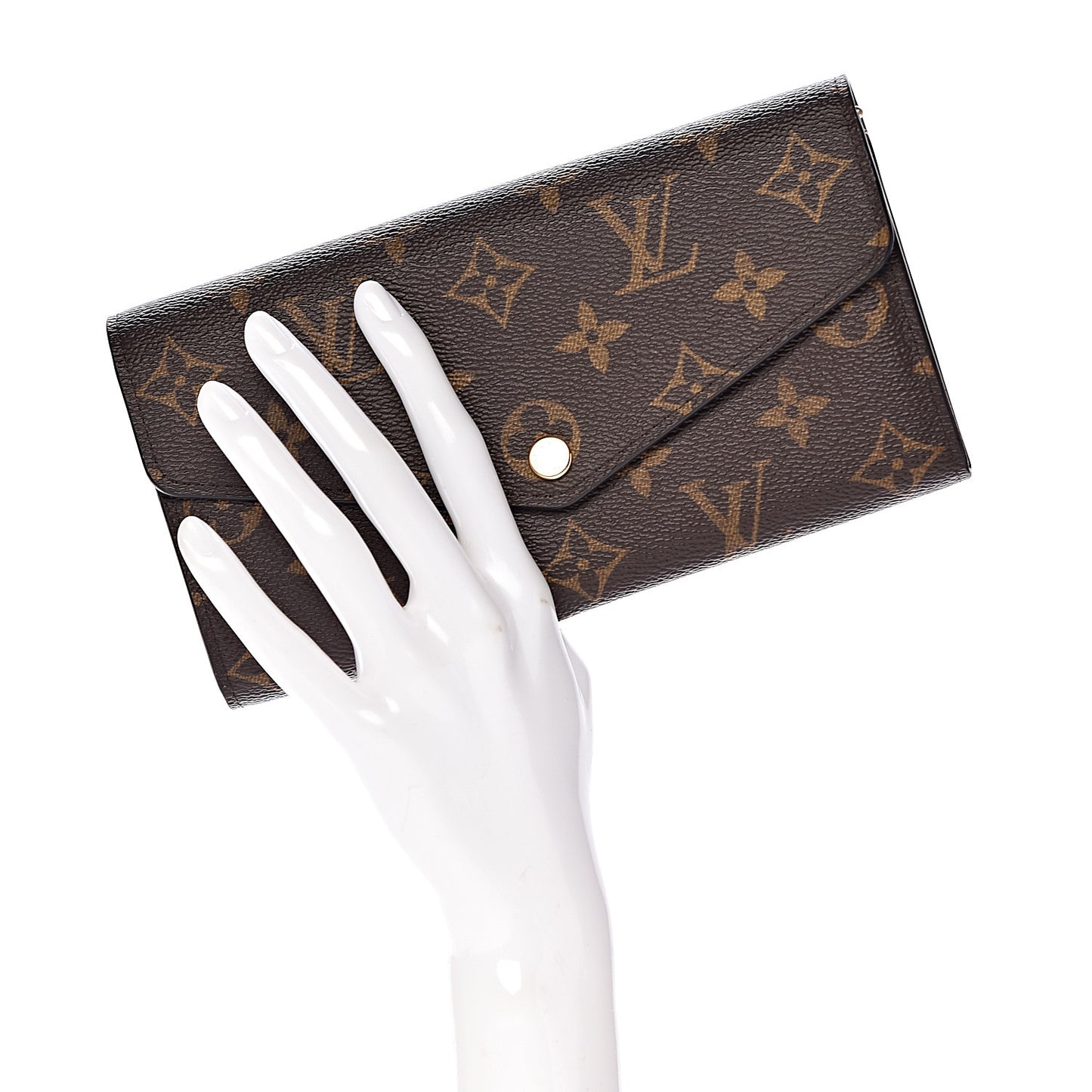 Monogram Sarah Wallet NM Fuchsia