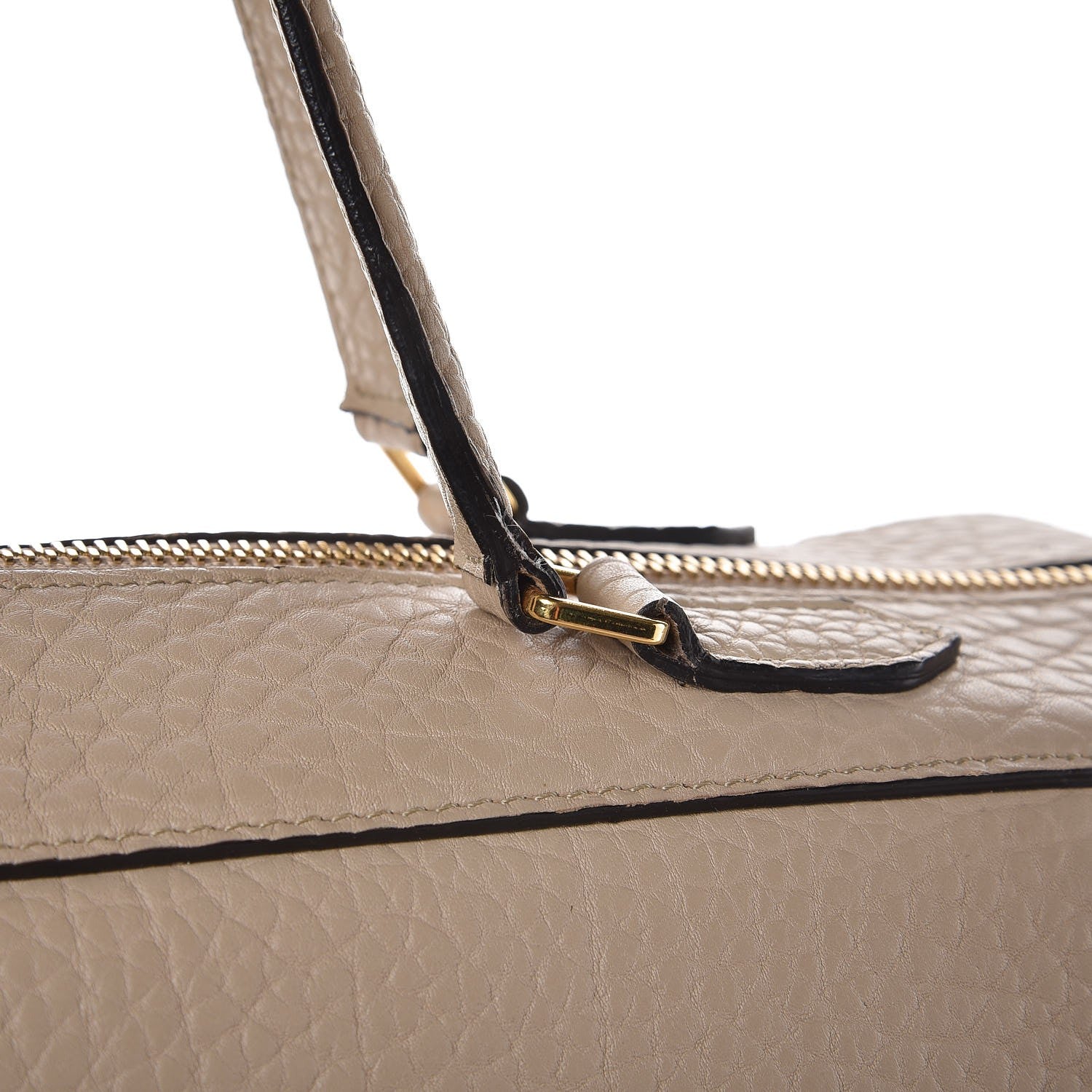 Celine Bullhide Calfskin Small Ring Bag Dune 16 of 16
