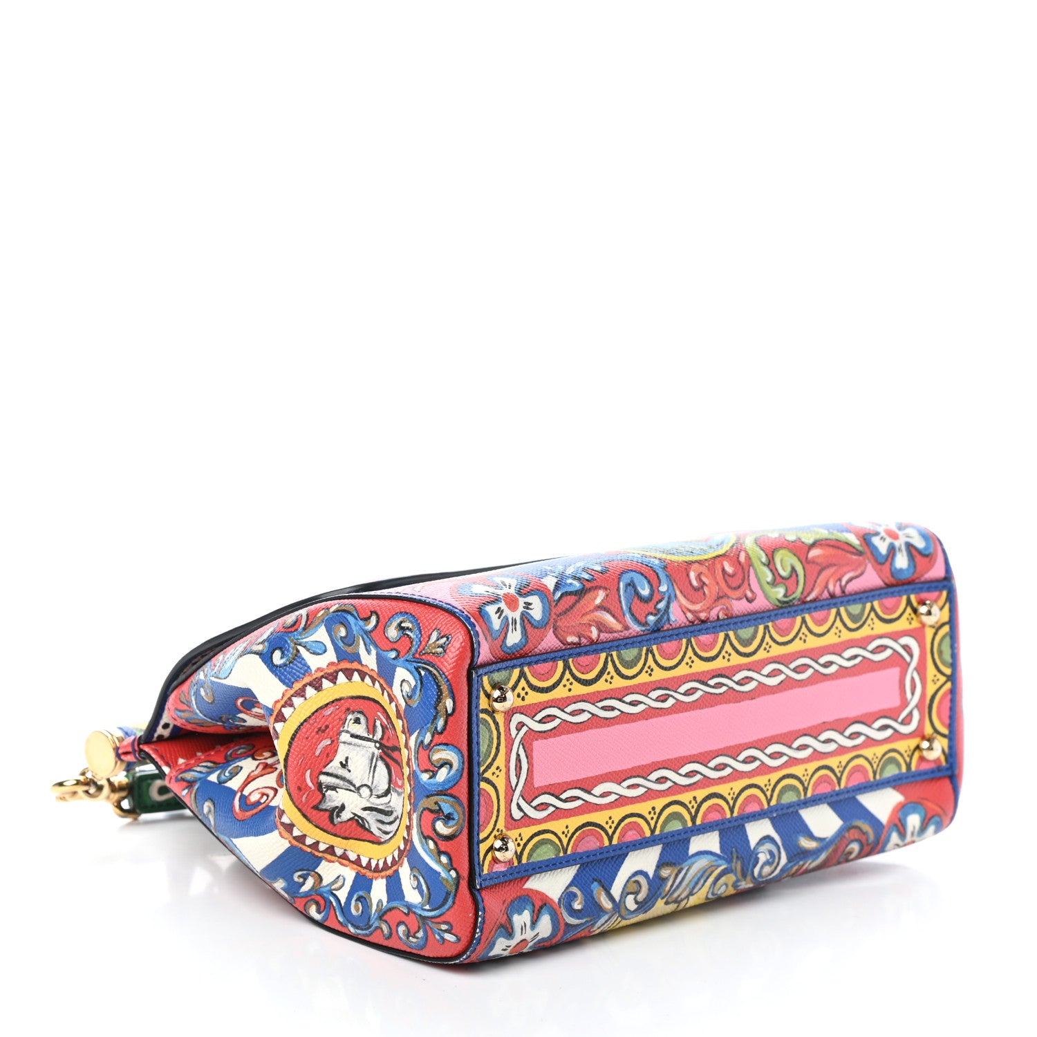 Dolce & Gabbana Dauphine Court Print Medium Miss Sicily Satchel Multicolor 8 of 17