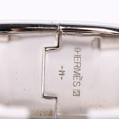 Hermes Enamel Wide Clic Clac H Bracelet PM Moka 4 of 5