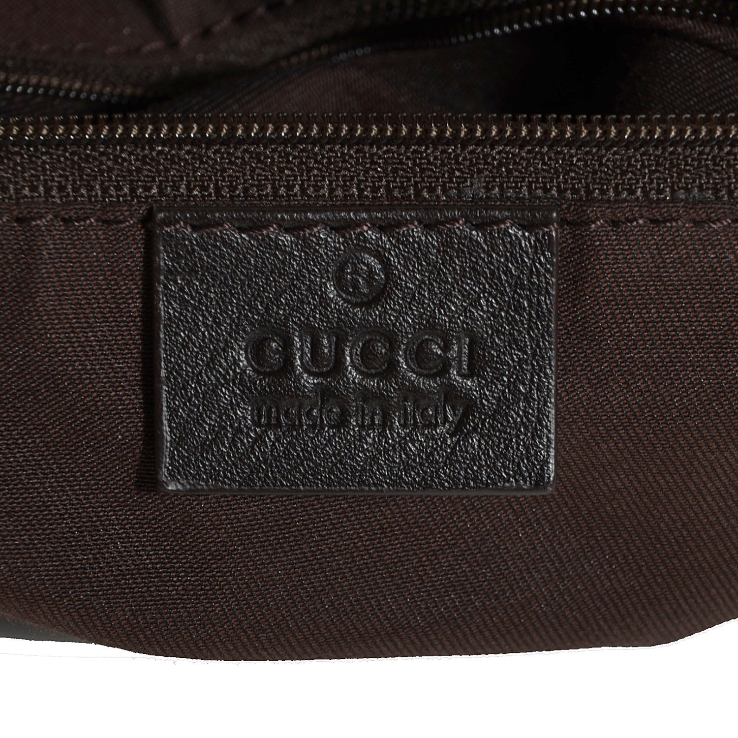 Gucci Monogram Large New Ladies Web Hobo Dark Brown 6 of 9