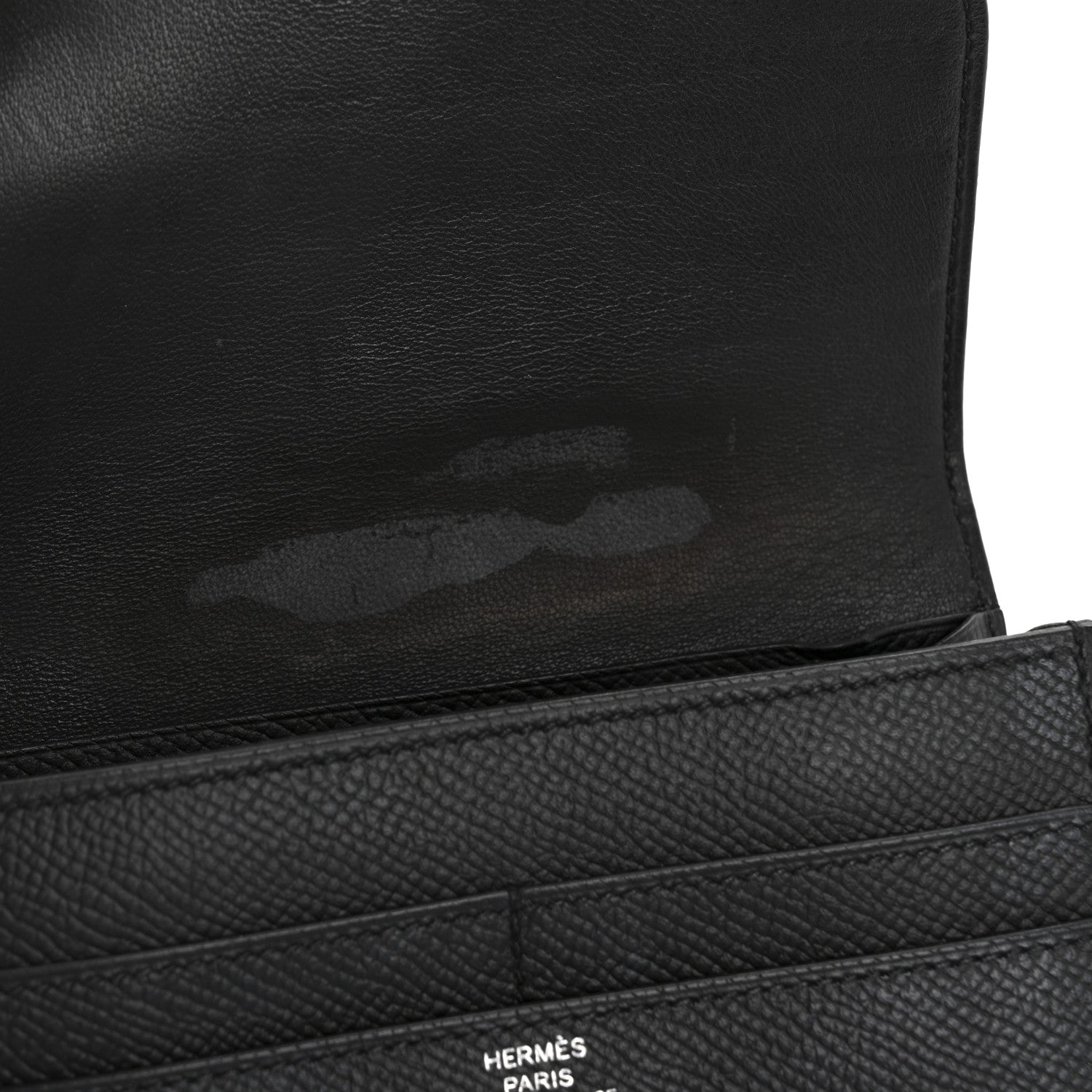 Hermes Epsom Constance Short Wallet Black 11 of 18