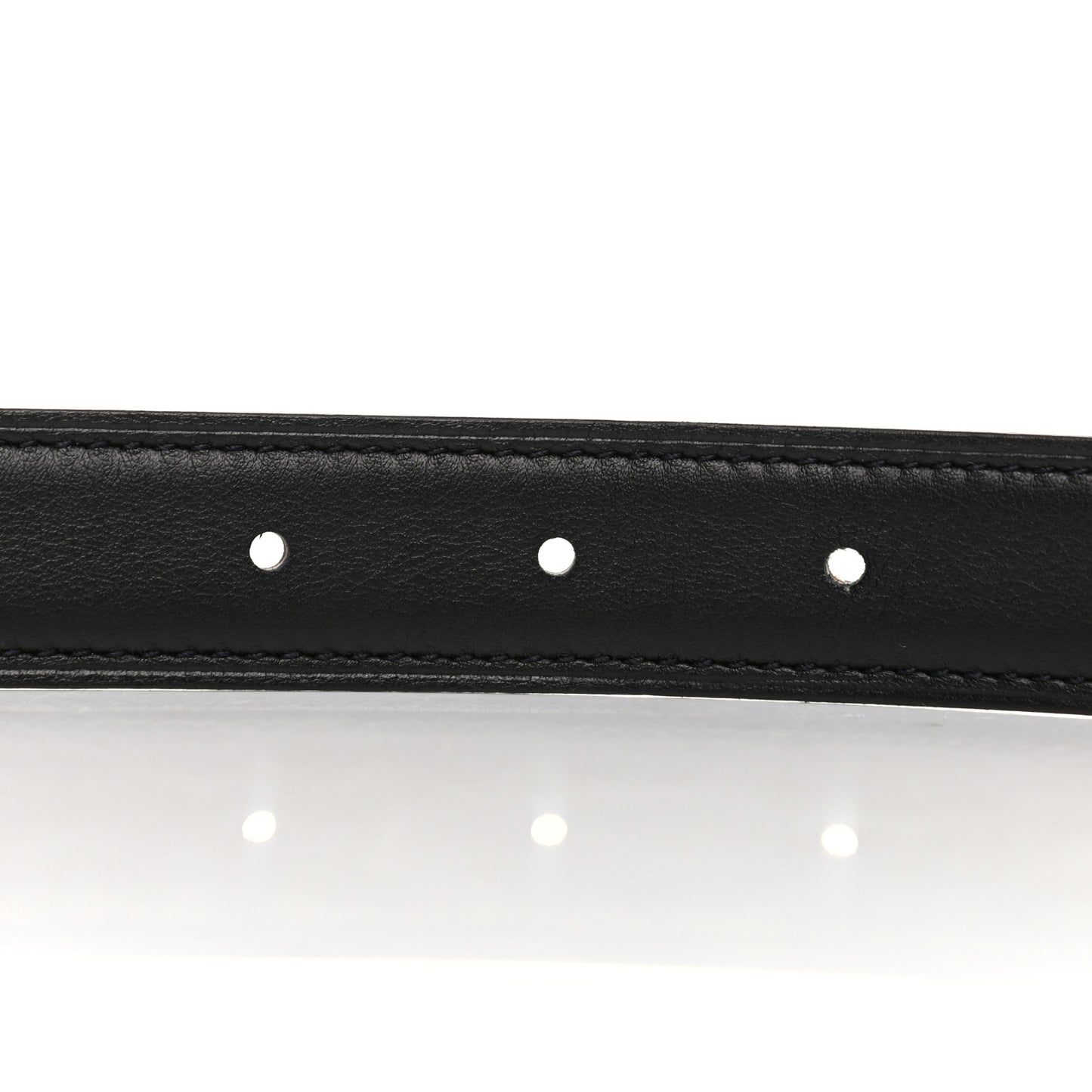 Swift Epsom 24mm Mini Medor Belt 75 Black Gold