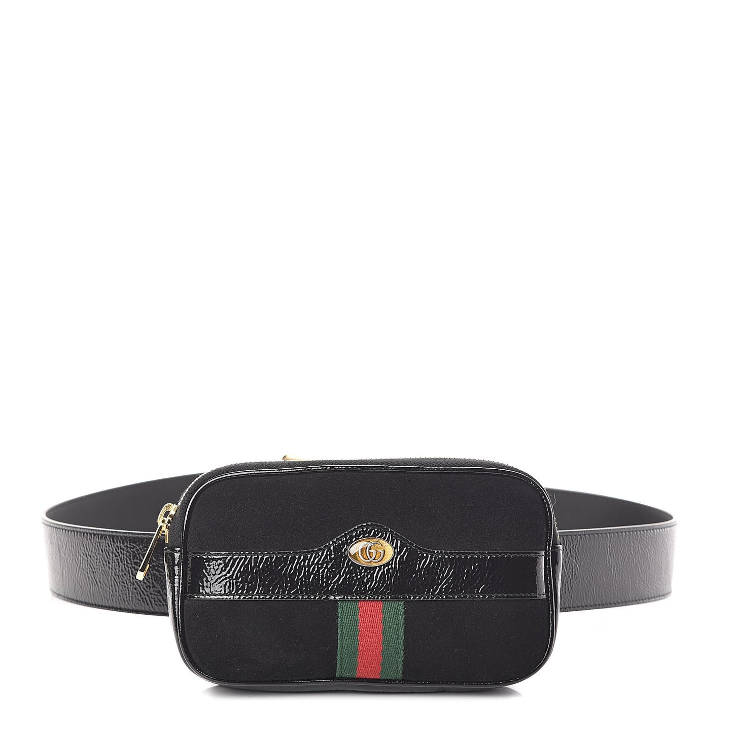 Suede Patent Ophidia Belted iPhone Case 95 38 Black