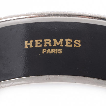 Hermes Enamel Wide Stamps Printed Bracelet 70 3 of 4
