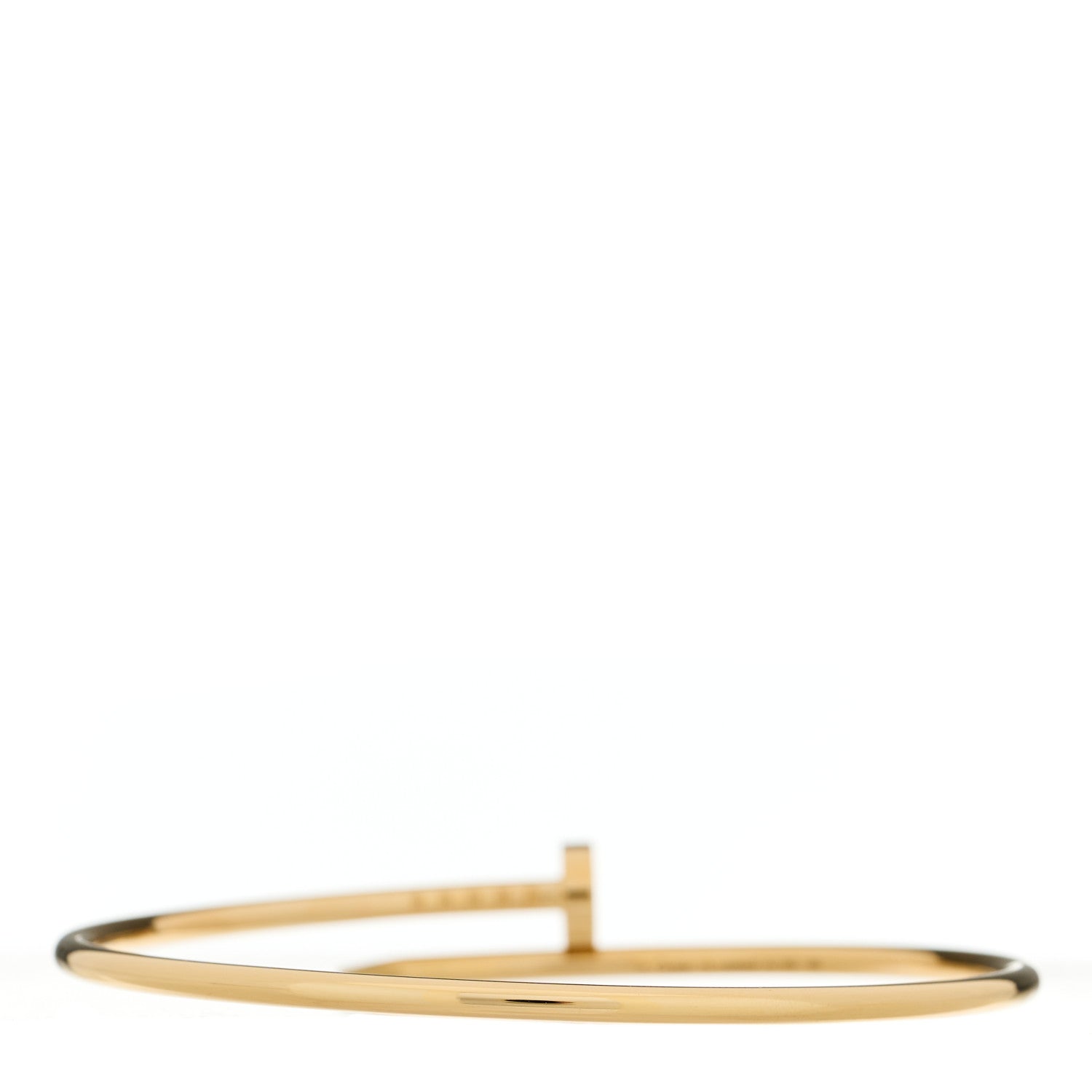Cartier 18K Yellow Gold Small Juste Un Clou Bracelet 18 2 of 5