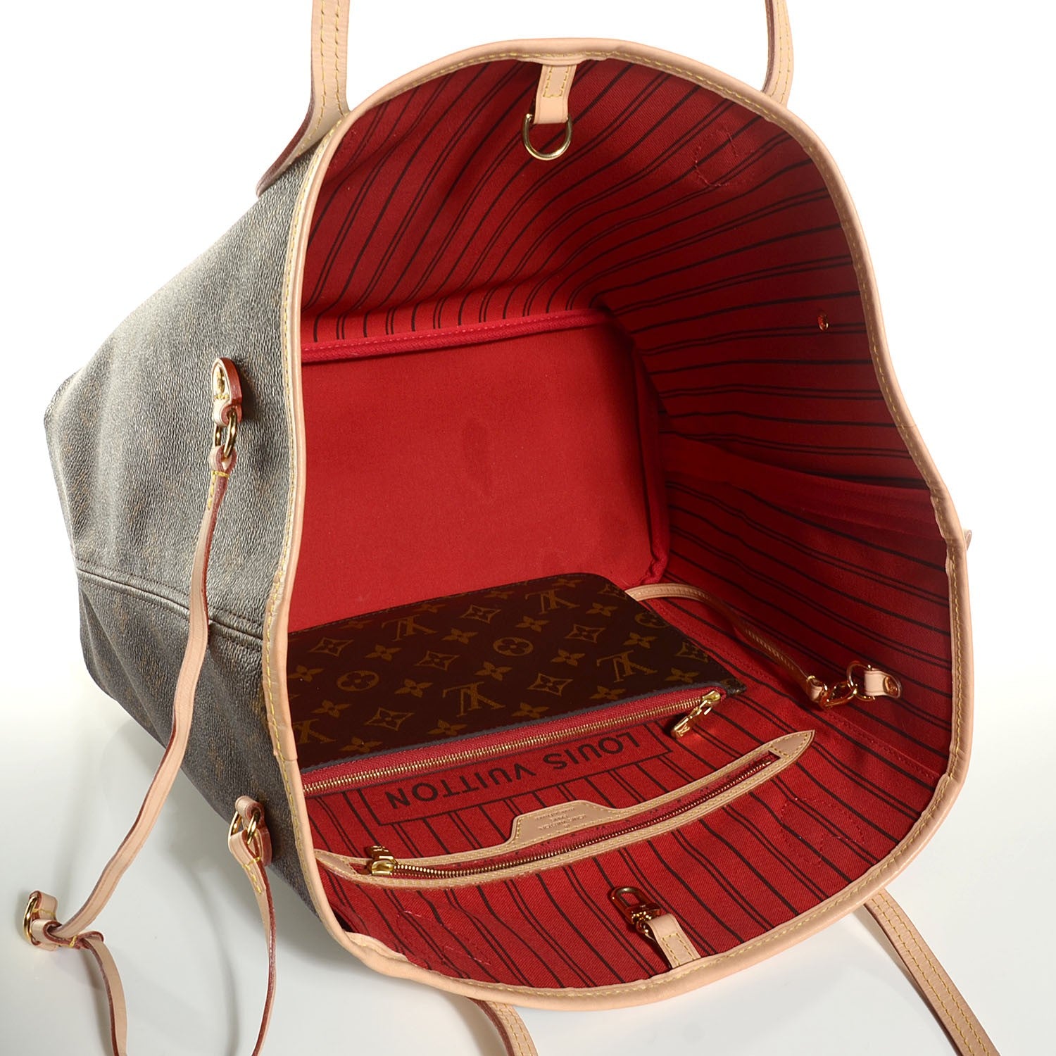 Louis Vuitton Monogram Neo Neverfull MM Cherry 5 of 7