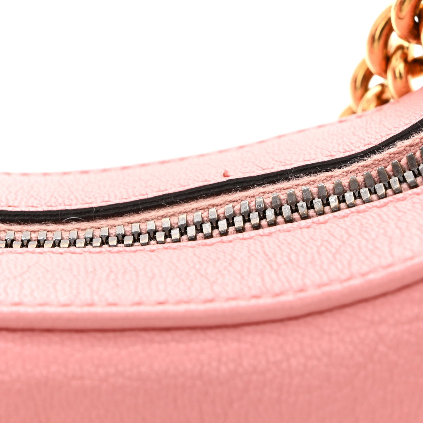 Goatskin Small Aphrodite Shoulder Bag Wild Rose