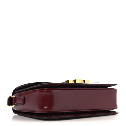 Celine Shiny Calfskin Teen Triomphe Light Burgundy 4 of 9