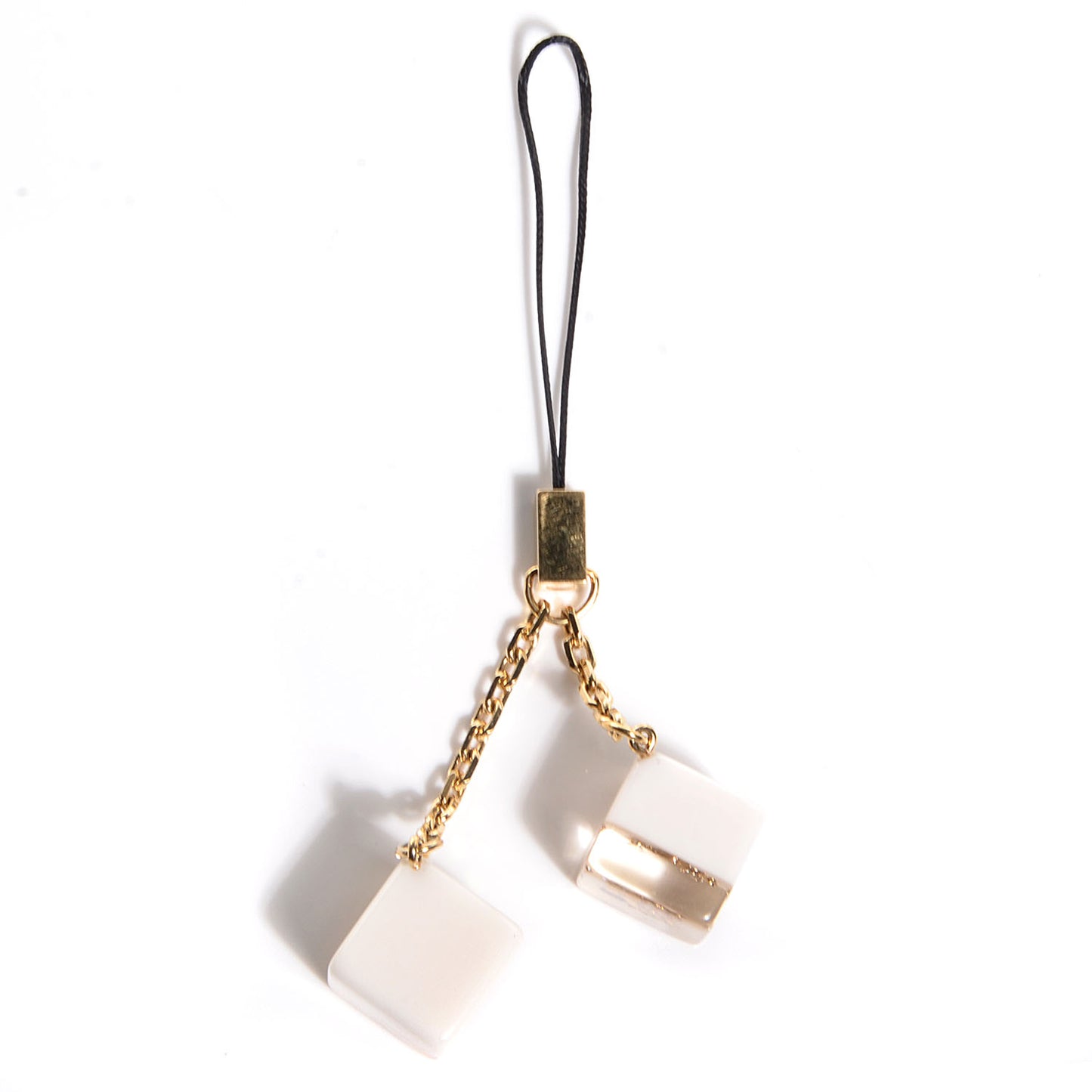 Inclusion Cell Phone Charm White