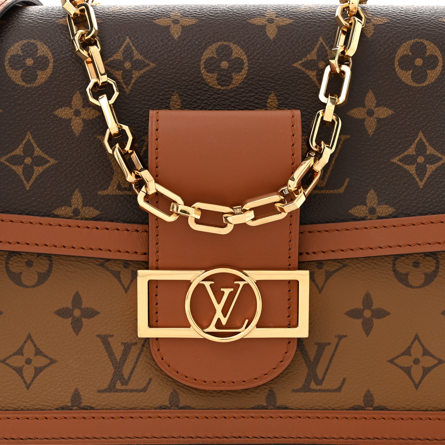 Louis Vuitton Reverse Monogram Dauphine MM 8 of 10