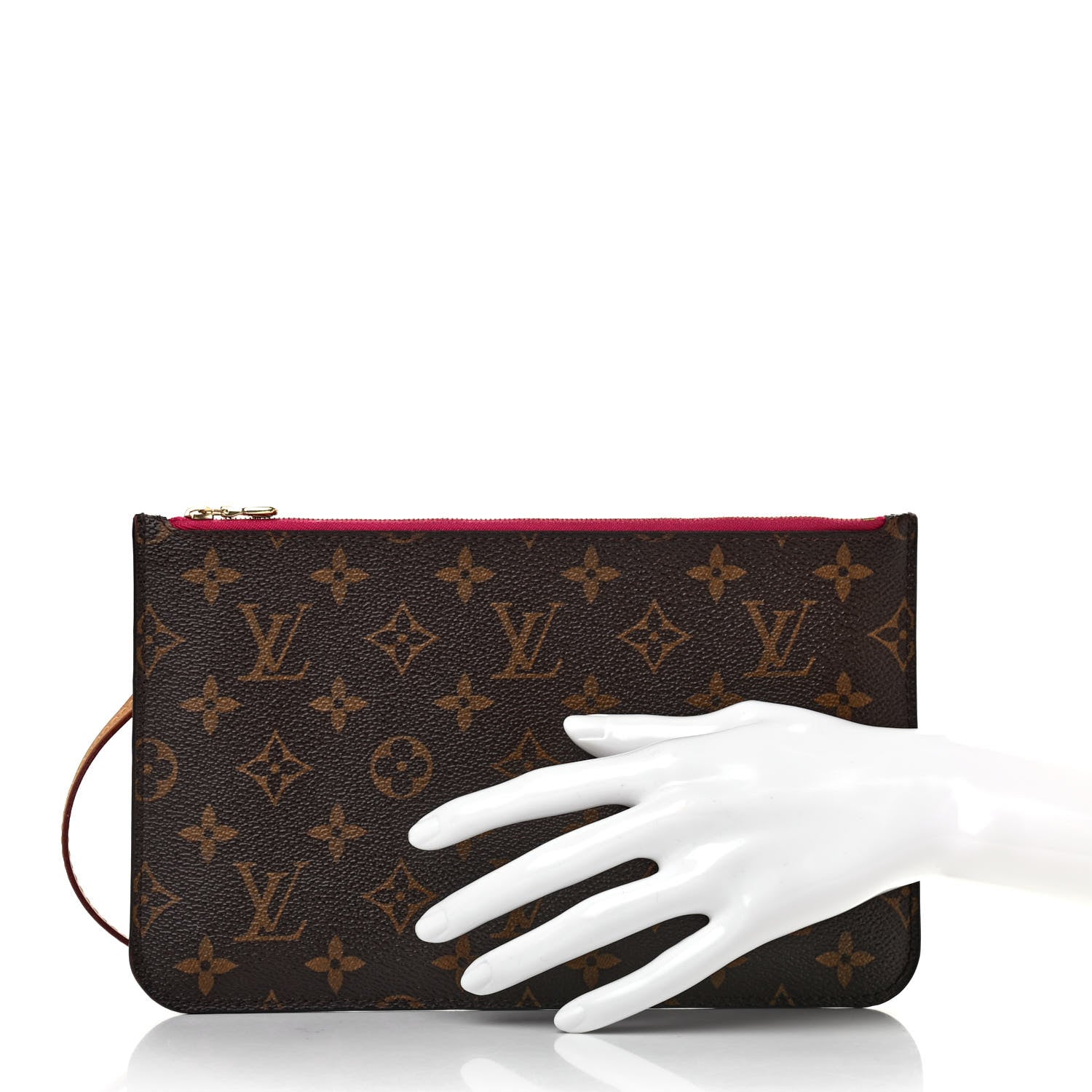 Louis Vuitton Monogram Neverfull MM GM Pochette Pivoine 2 of 7