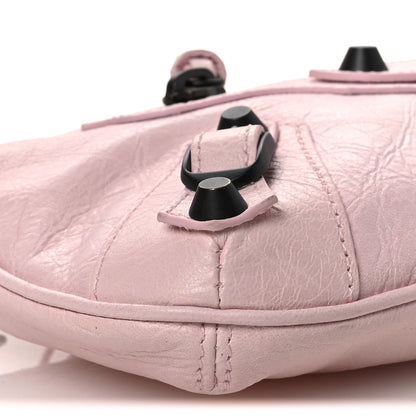 Balenciaga Agneau Arena Classic Hardware Le City Pouch On Strap Petal Pink 9 of 11