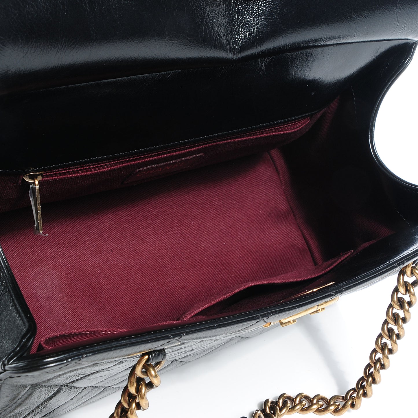 Calfskin Perfect Edge Tote Black
