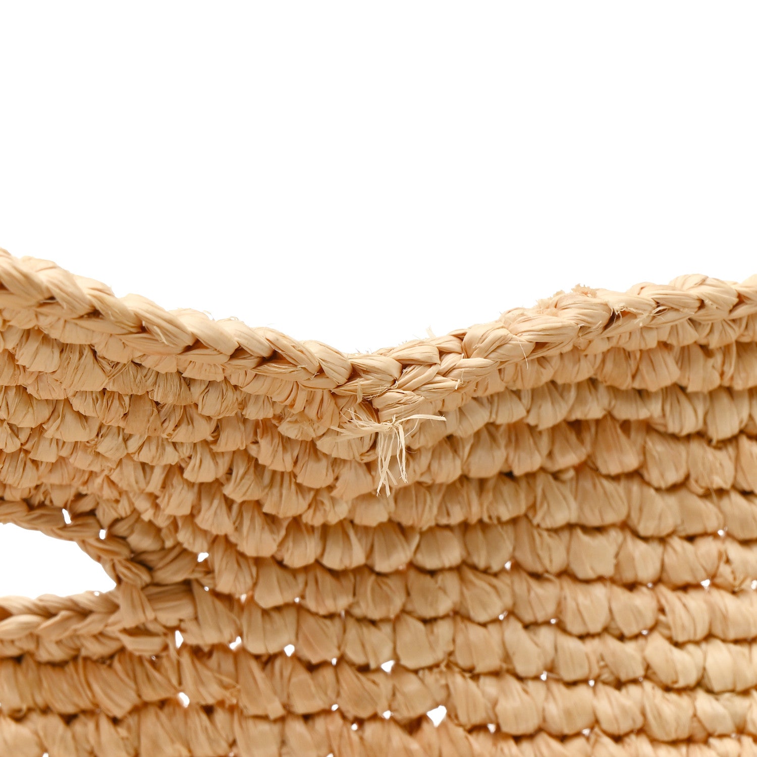 Loewe Raffia Slit Tote Bag Natural Tan 12 of 12