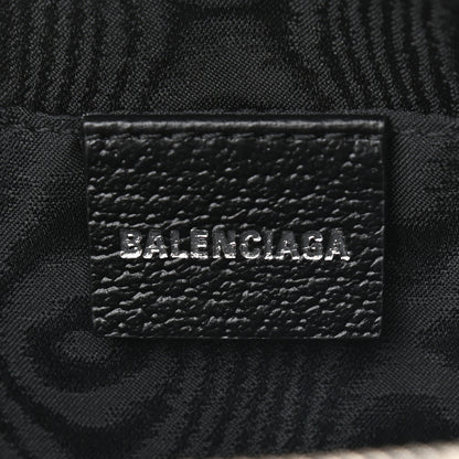 Gucci X BALENCIAGA BB Monogram Web Small Ophidia Boston Bag Black 5 of 8