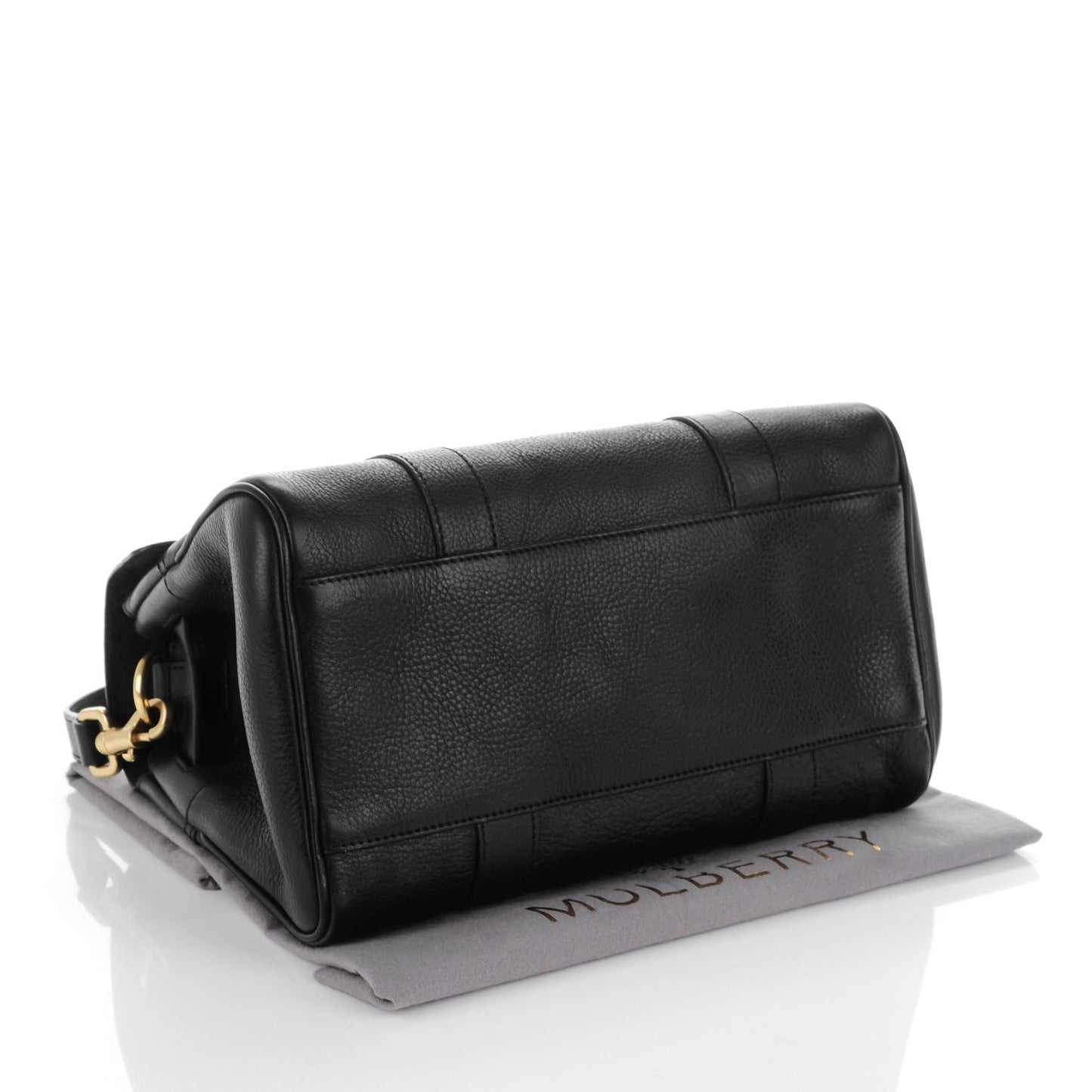Natural Leather Small Bayswater Black