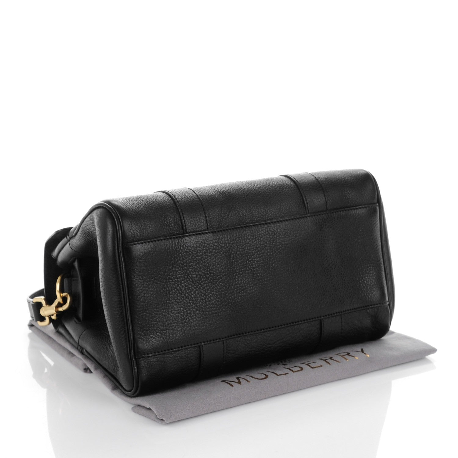 Mulberry Natural Leather Small Bayswater Black 4 of 7
