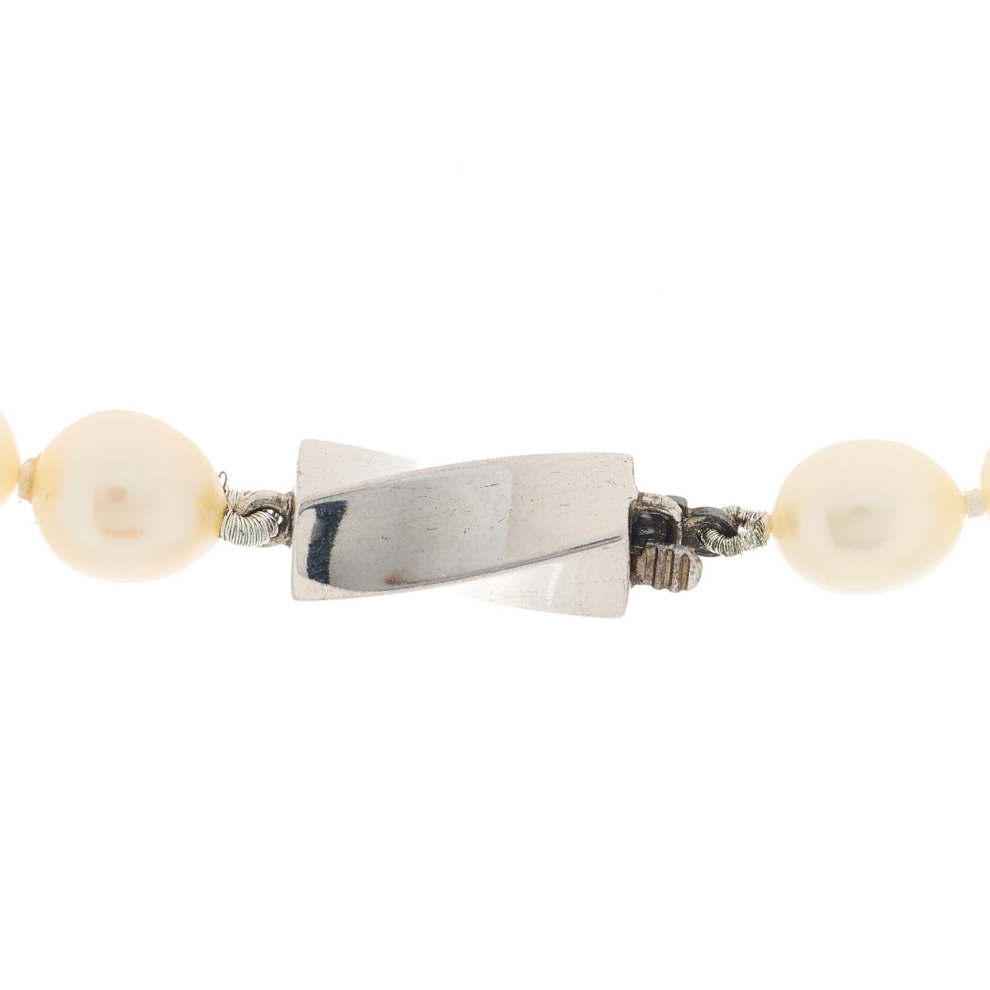 Sterling Silver Freshwater Pearl 6.5-7mm Strand Necklace