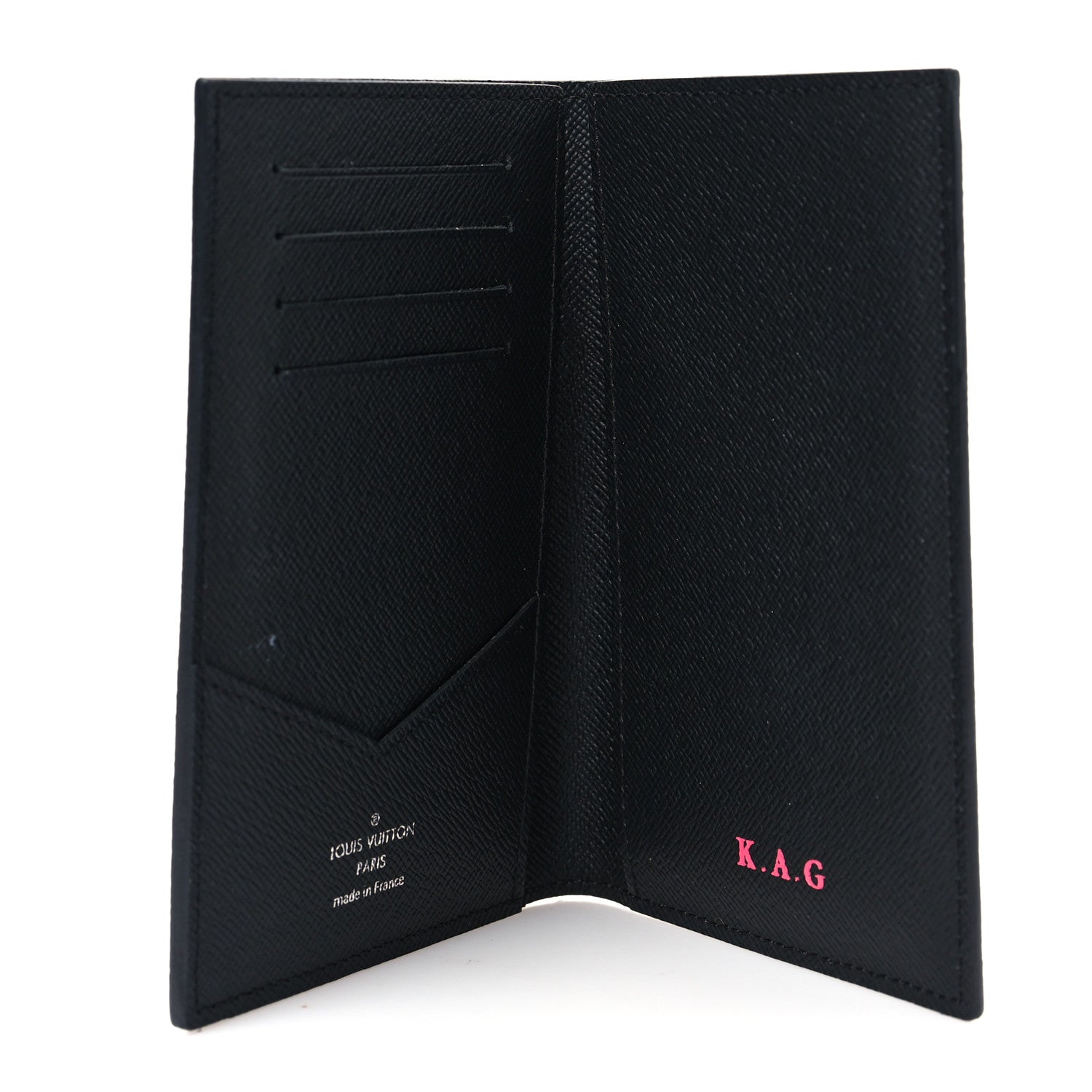 Louis Vuitton Monogram Eclipse Passport Cover 6 of 9