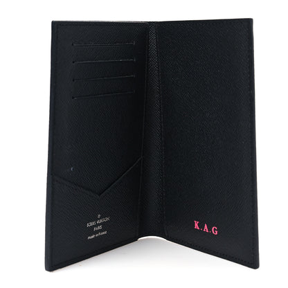 Louis Vuitton Monogram Eclipse Passport Cover 6 of 9