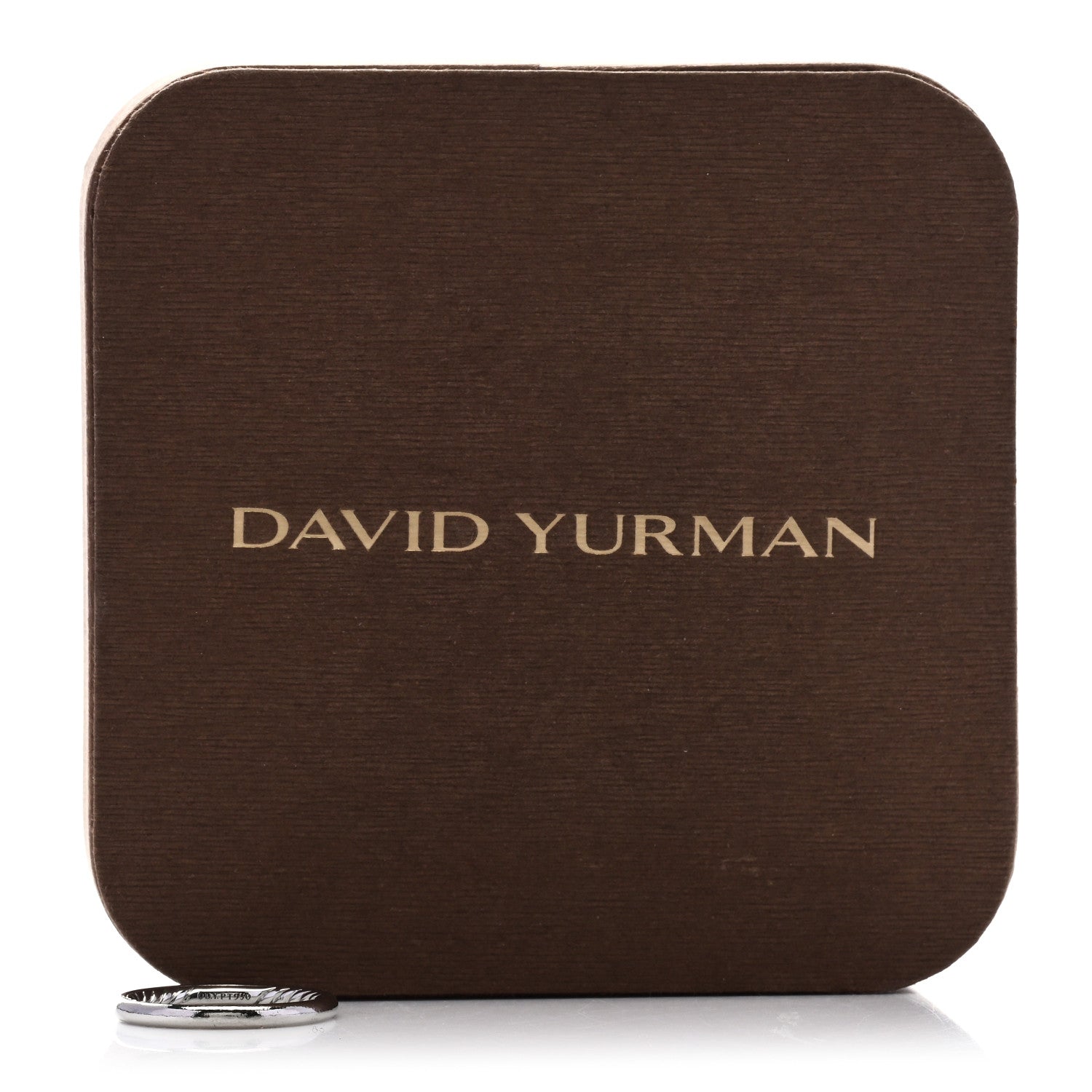 David Yurman Platinum 2mm Eden Smooth Wedding Band Ring 49 5 5 of 5