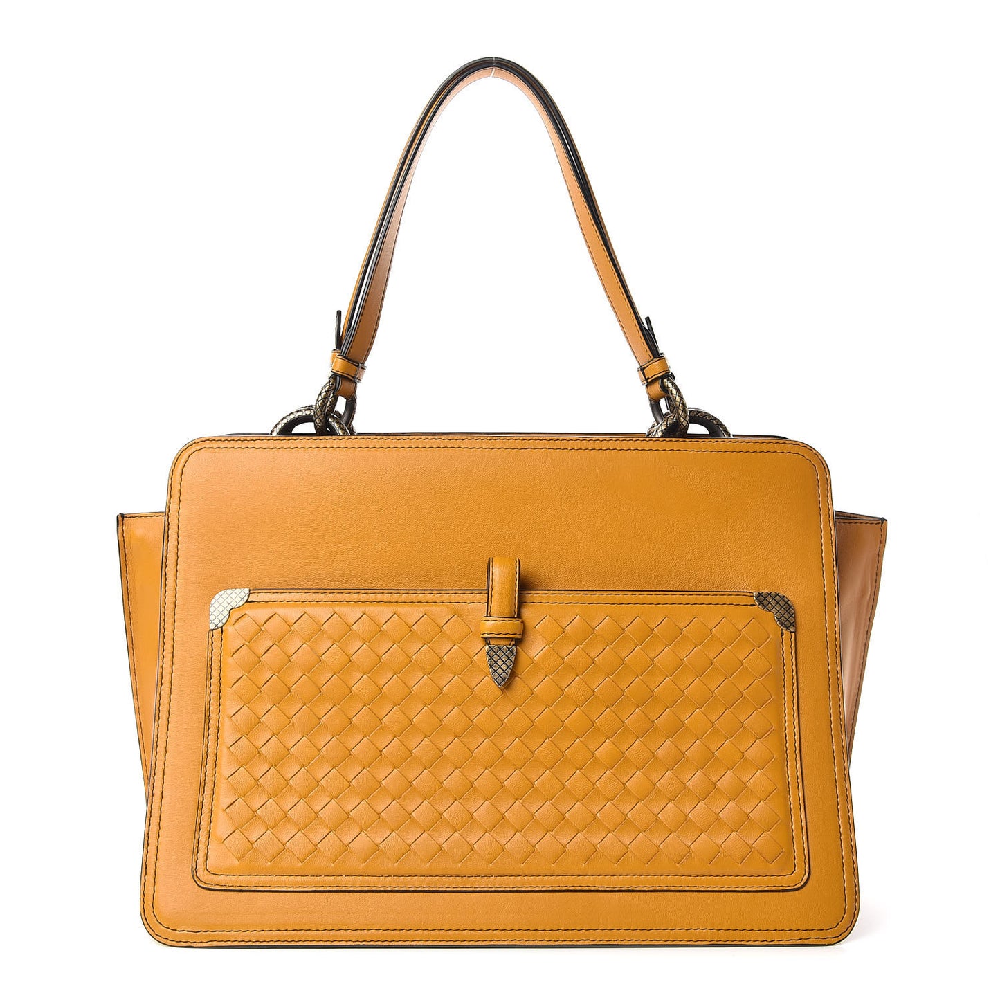 Nappa Tote Ocre