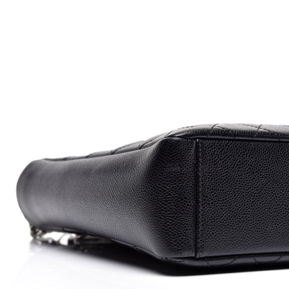 Chanel Caviar Quilted Petit Shopping Tote PST Black 8 of 10