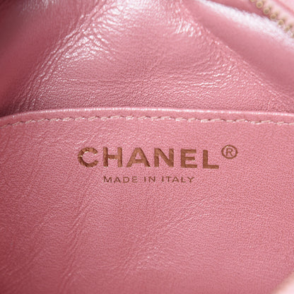 Chanel Iridescent Caviar Quilted Small Timeless Camera Case Pink 8 of 11