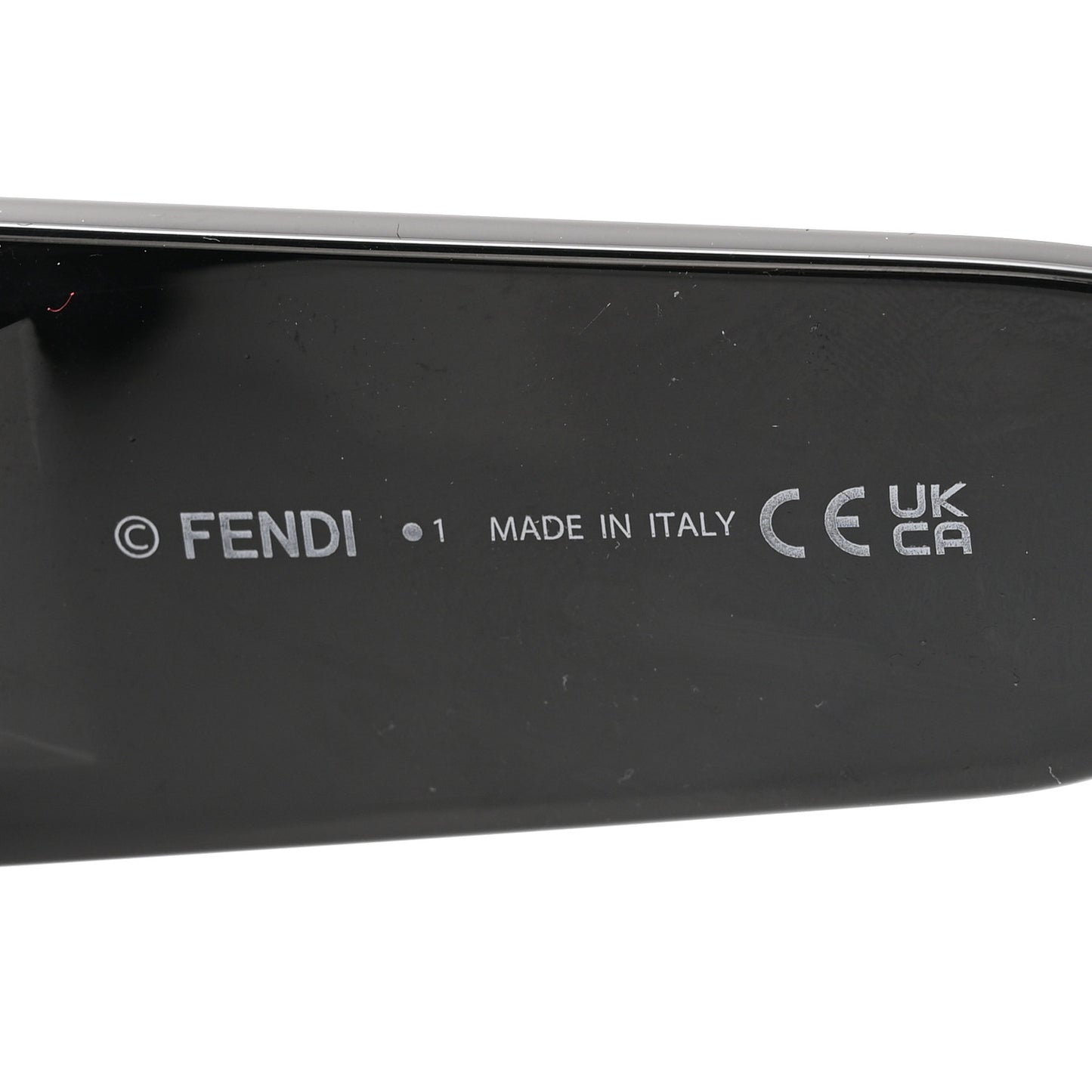 Acetate Lab Mask Sunglasses FE40128I Black